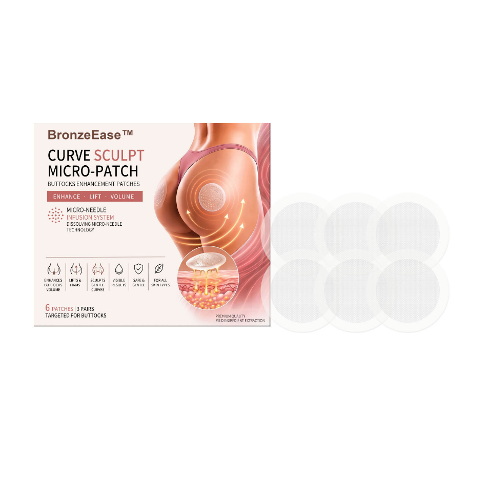 Dissolvable Micro Skincare Patch for Hip Area Body Care