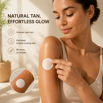 BronzeEase™ Micro-Needle Tanning Patch – Flawless, Streak-Free Sunless Glow