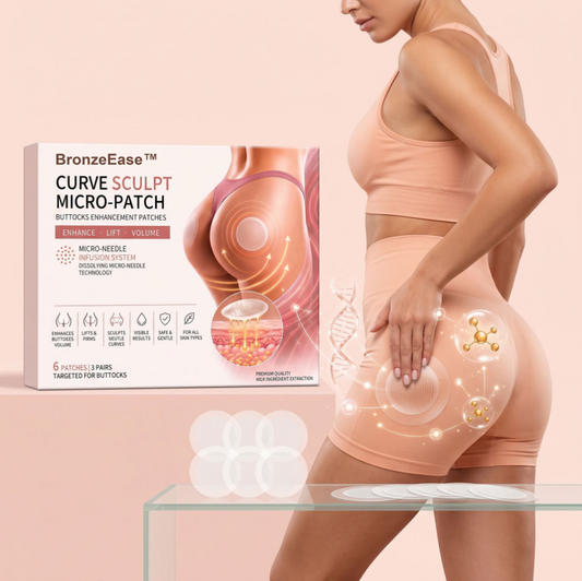 Dissolvable Micro Skincare Patch for Hip Area Body Care