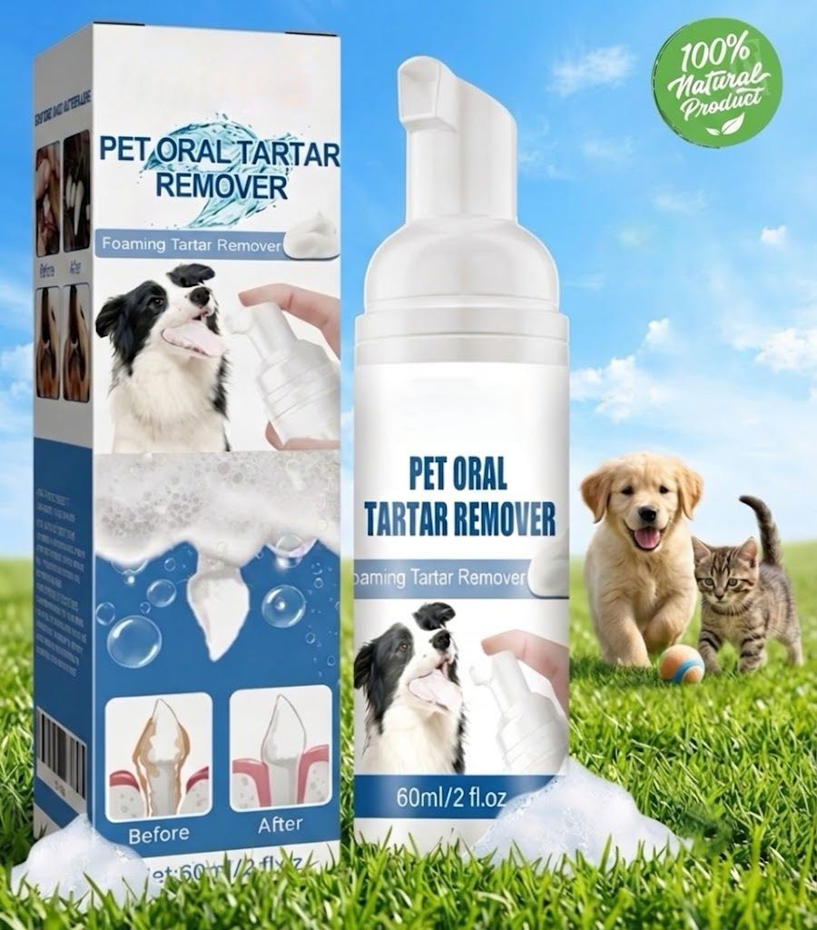 ✅End Pet Oral Problems⚡️ 3-in-1 Pet Oral Care Spray-For Dogs & Cats of All Sizes🐶🐱