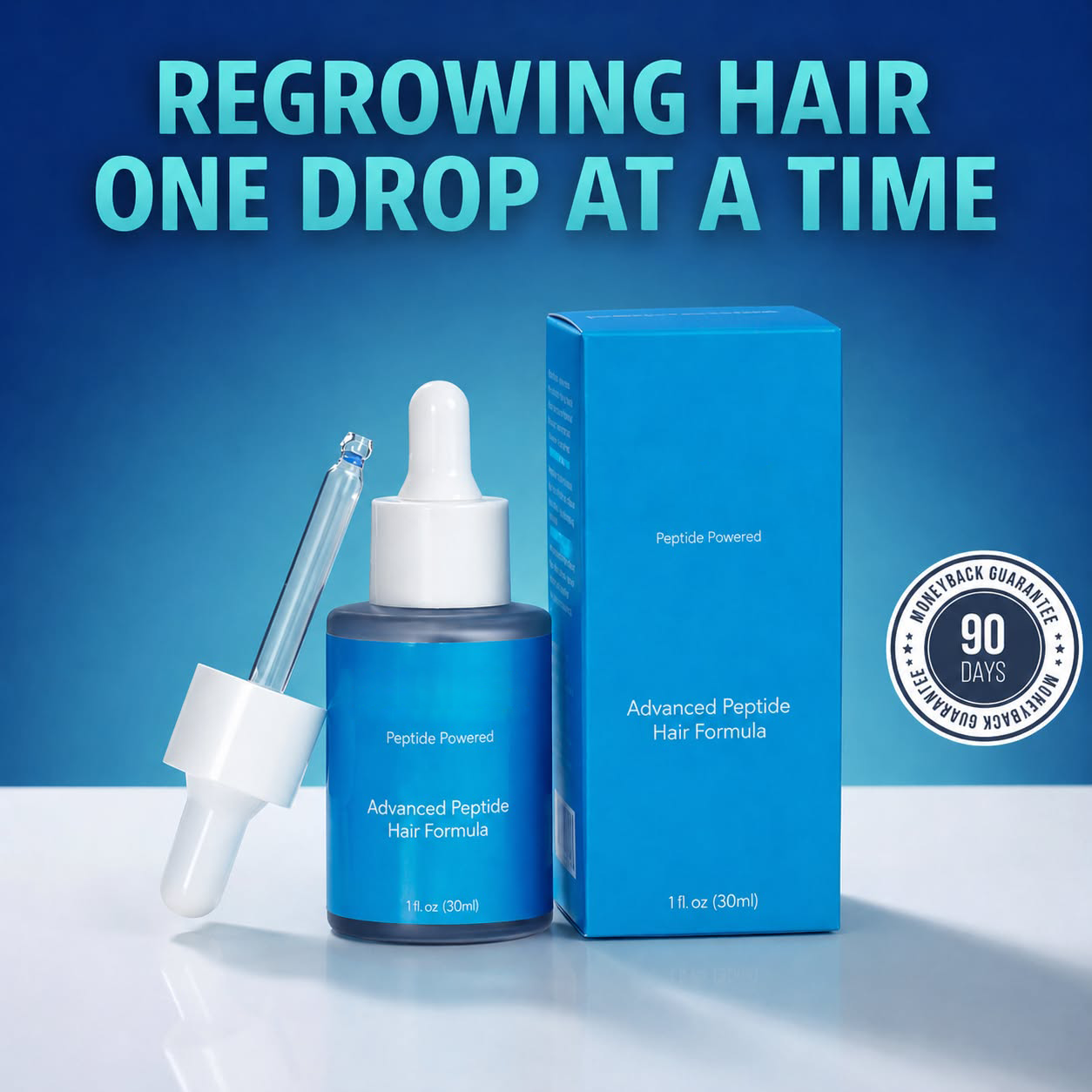 Copper Peptide Hair Regrowth Serum