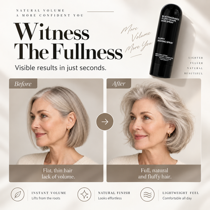 Peach-Scented Hair Volumizing Spray