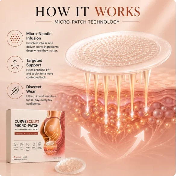 How the dissolvable micro-patch works