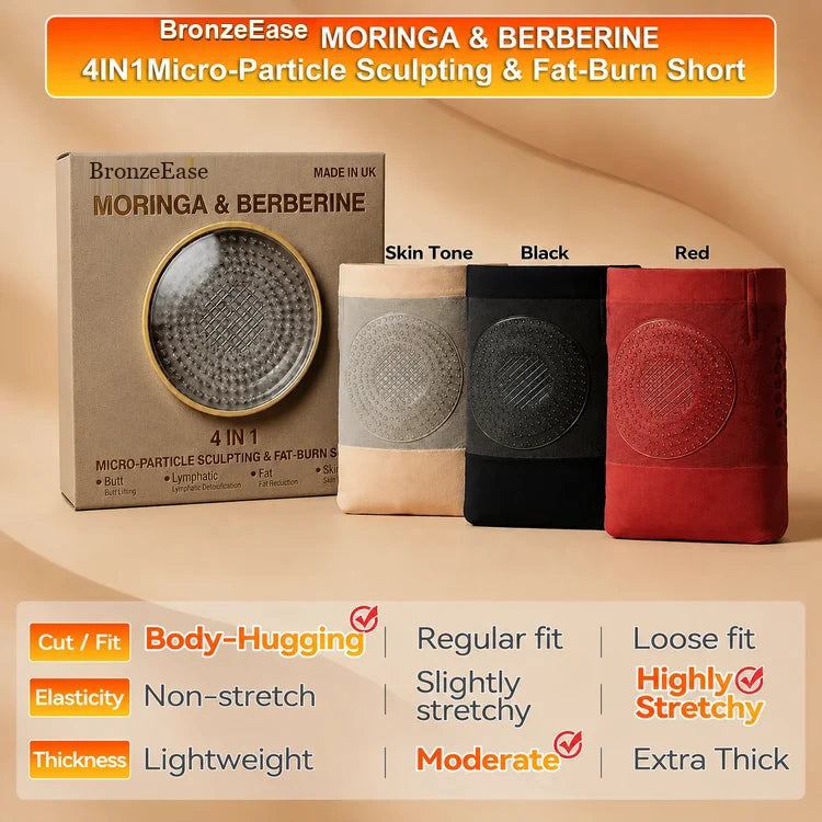 BronzeEase Burn Shorts size range